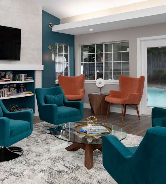 Novela Apartments Clubhouse Lounge